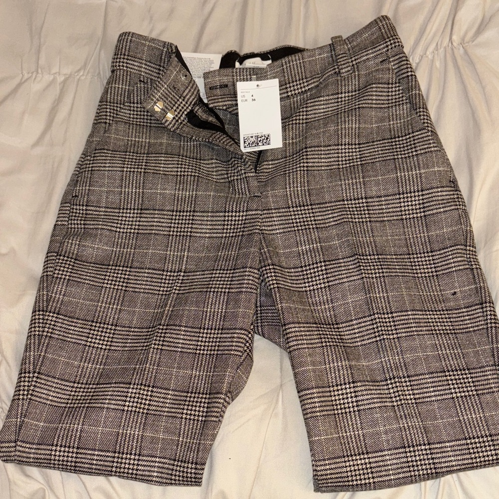 Women’s Plaid Slacks